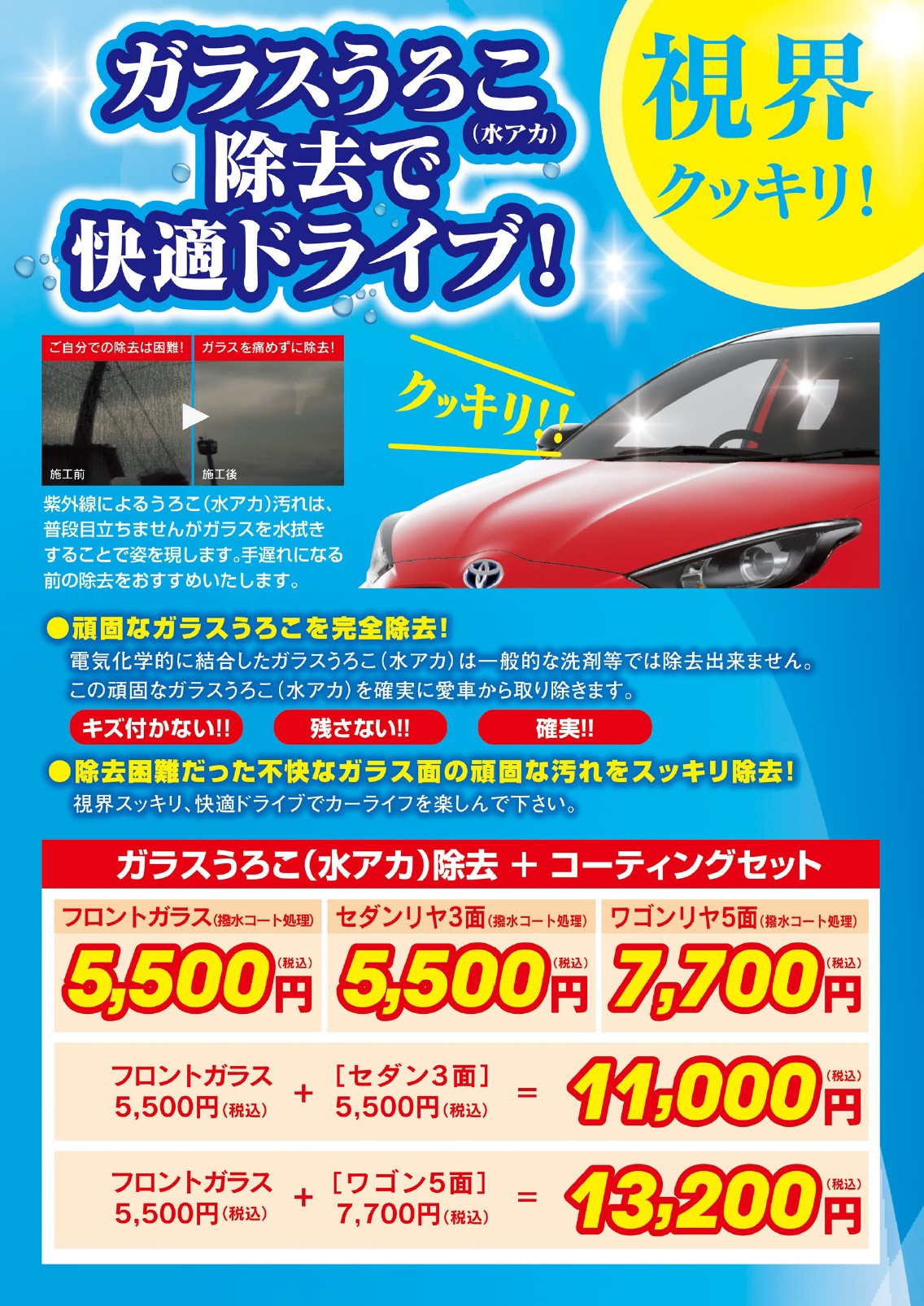 車 ボディ ウロコ取り イエローハット