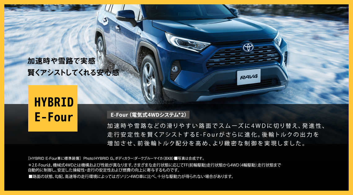 E-Four（電気式4WDシステム2）